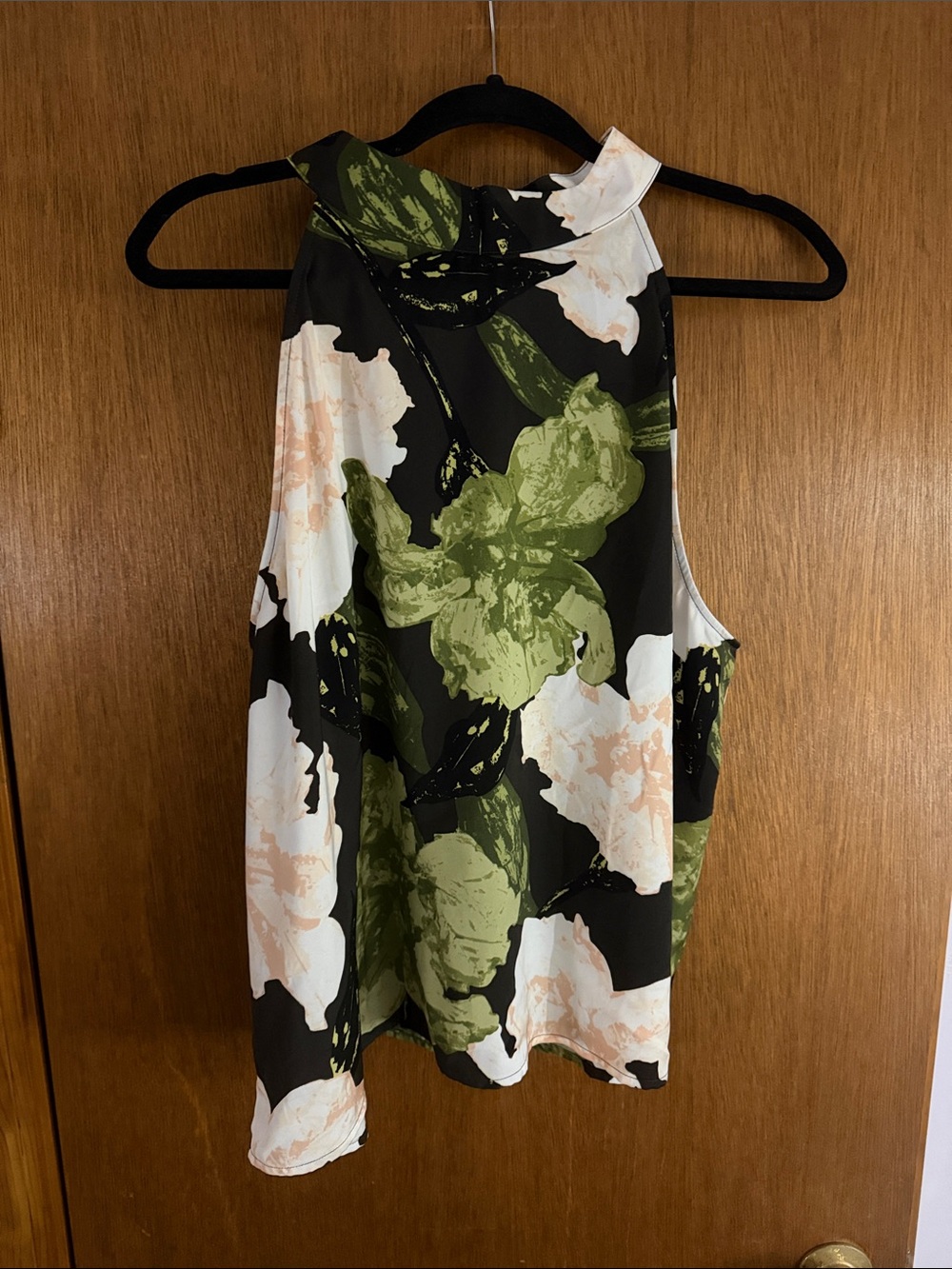 NWOT Ann Taylor High Neck Blouse Size XL